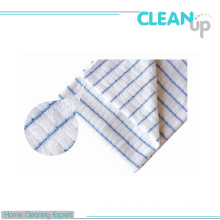 Tartan Microfiber with Stripe Cloth for Floor & Furniture Cleaning Big Size 50X60cm